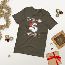 Load image into Gallery viewer, Santa Beer T-shirt