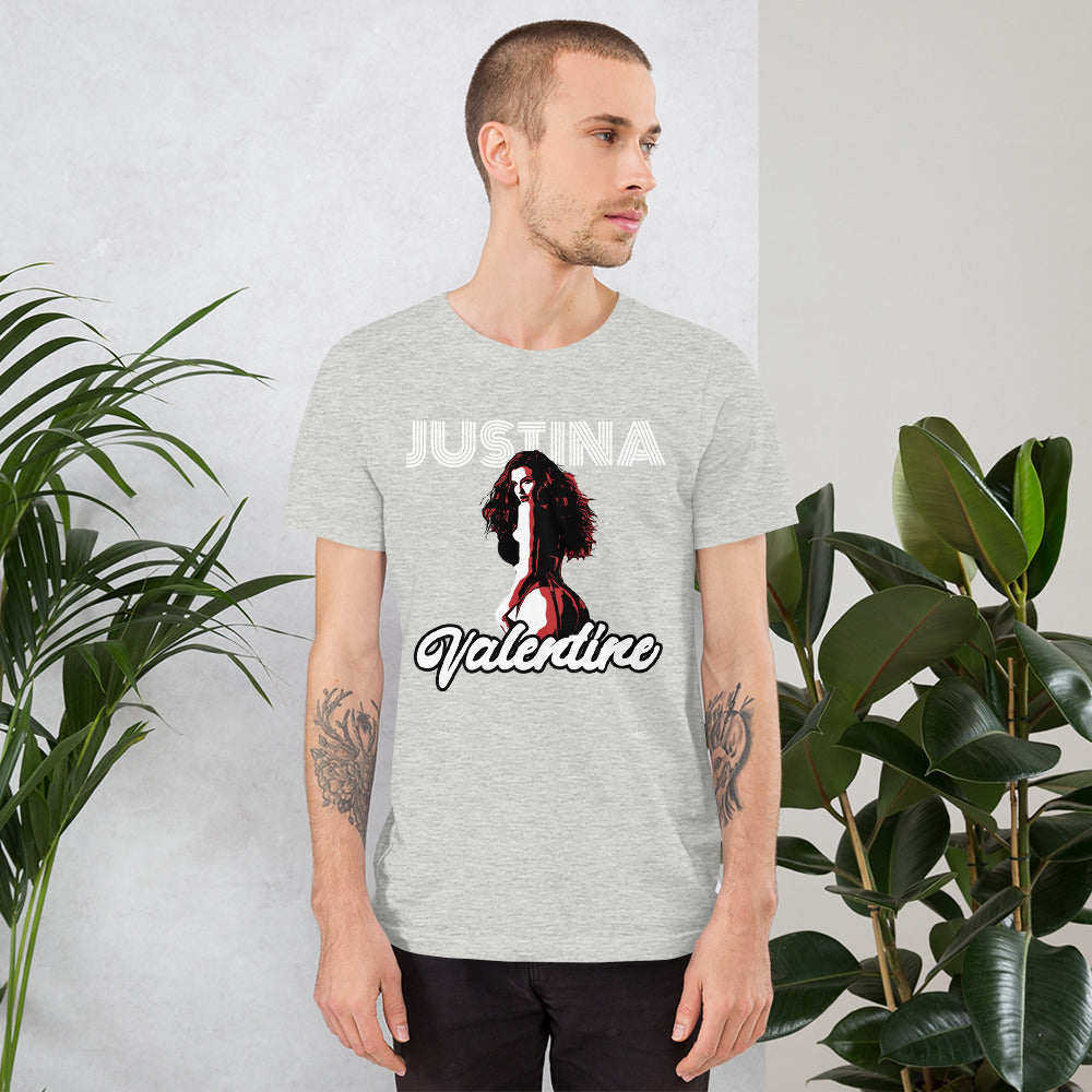 T-shirt Homme Valentina Moderne - Neuf Avec étiquettes, Modèle Bleu
