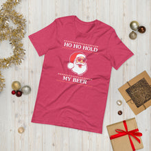 Load image into Gallery viewer, Santa Beer T-shirt