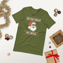 Load image into Gallery viewer, Santa Beer T-shirt