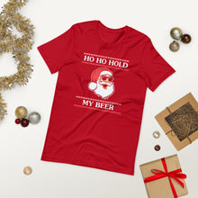 Load image into Gallery viewer, Santa Beer T-shirt