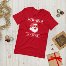 Load image into Gallery viewer, Santa Beer T-shirt
