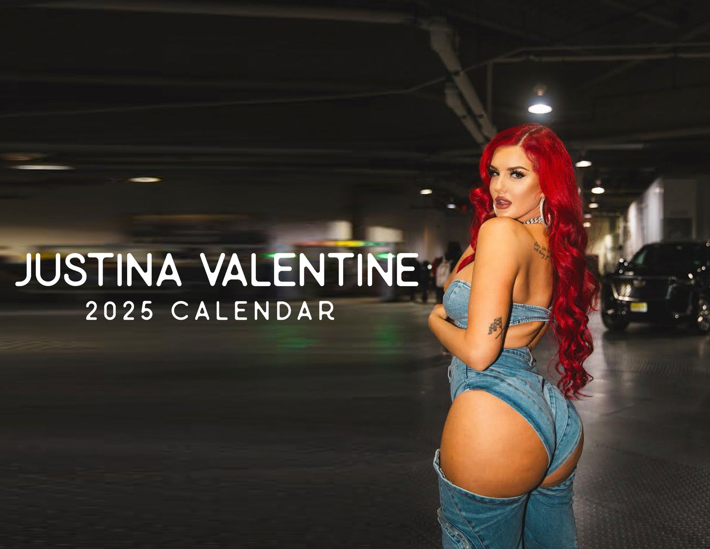 SIGNED 2025 JUSTINA VALENTINE CALENDAR