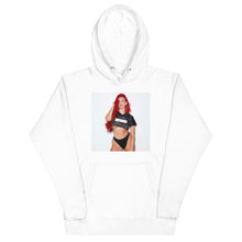 Load image into Gallery viewer, Justina Jersey Unisex Hoodie
